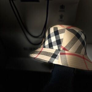 Burberry Checkered Bucket Hat